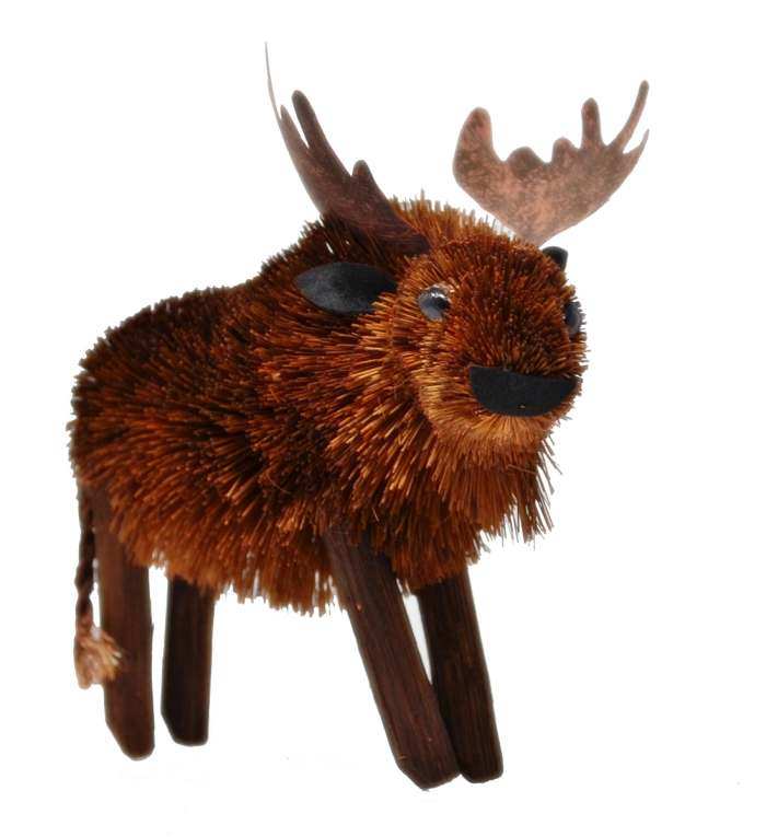 Brushart Bristle Brush Animal Moose 7